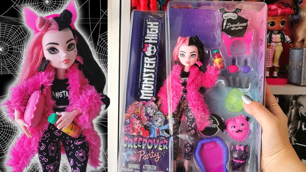 ДРАКУЛАУРА G3 Обзор куклы Монстер Хай 2022 | Monster high Creep Over Draculaura