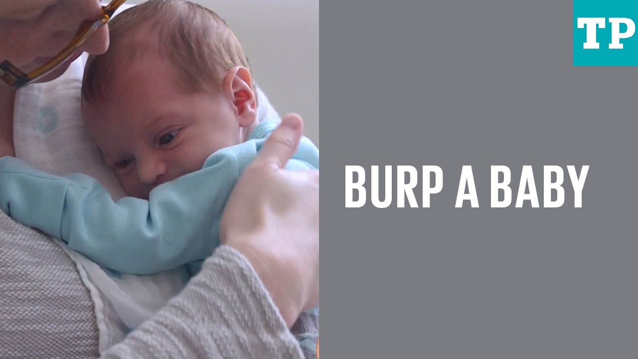 How to burp a baby