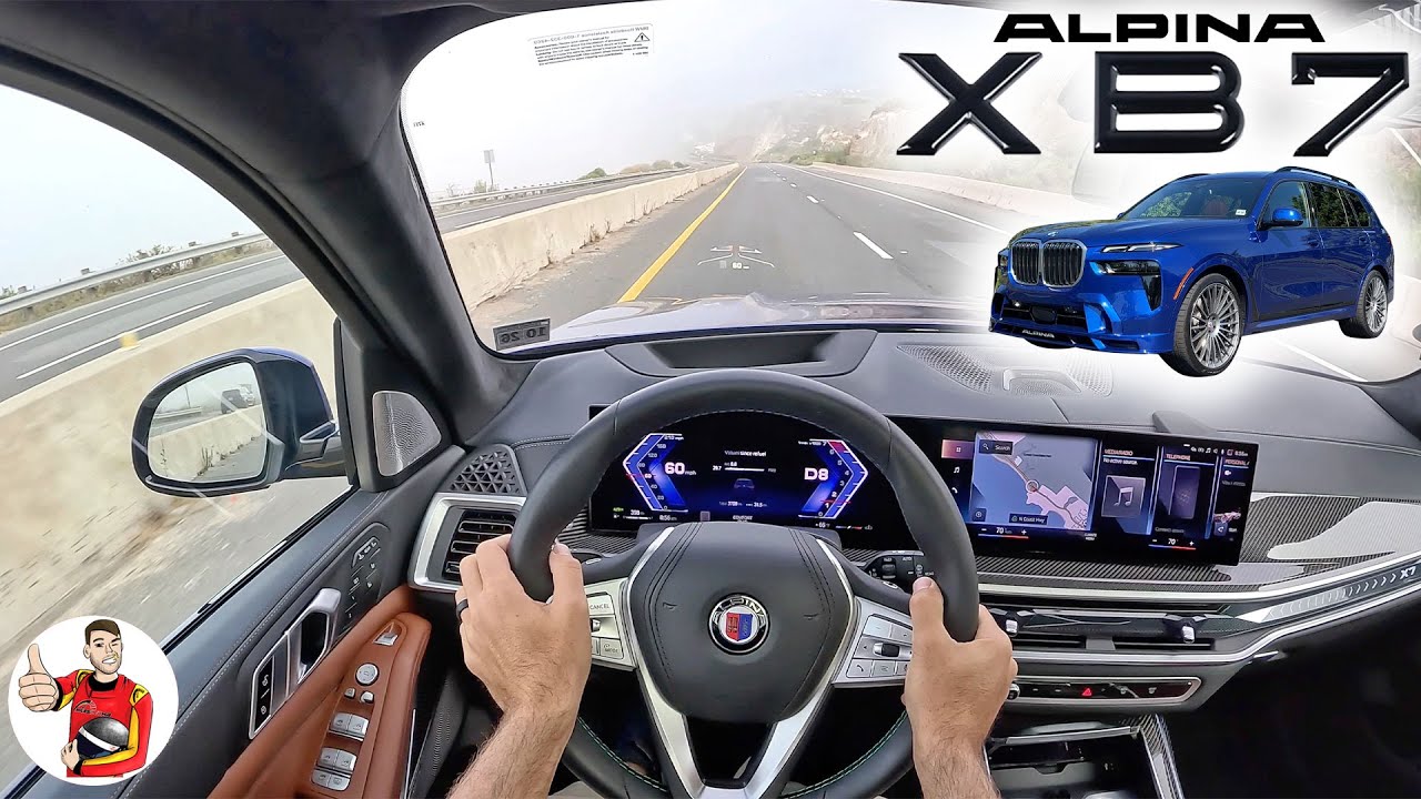 The 2023 Alpina XB7 is Your Fancy, Fast Family Hauler (POV Drive Review)