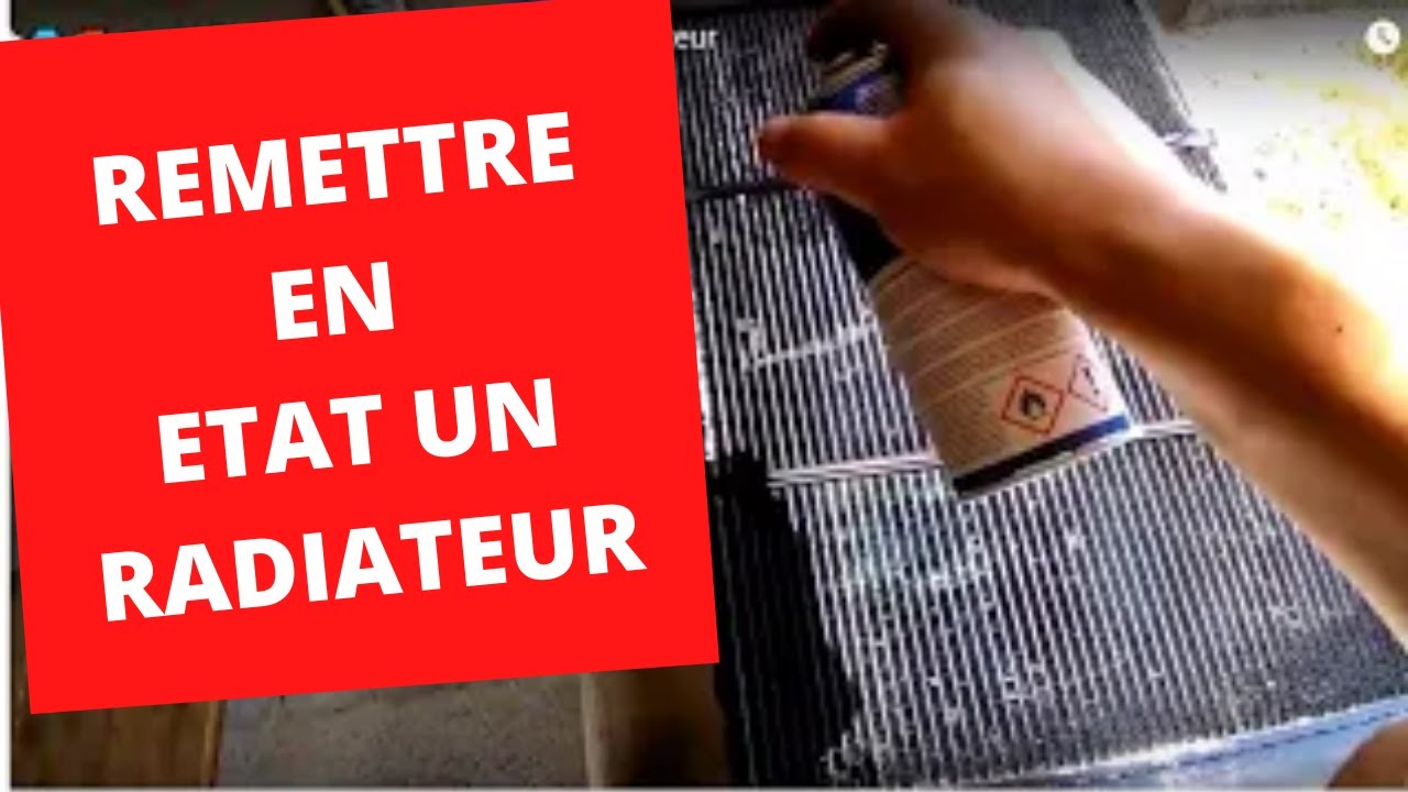 🚐🏍🚘🚚🚗🚙🚜🚒🚛  remettre en état un radiateur/refurbish a radiator