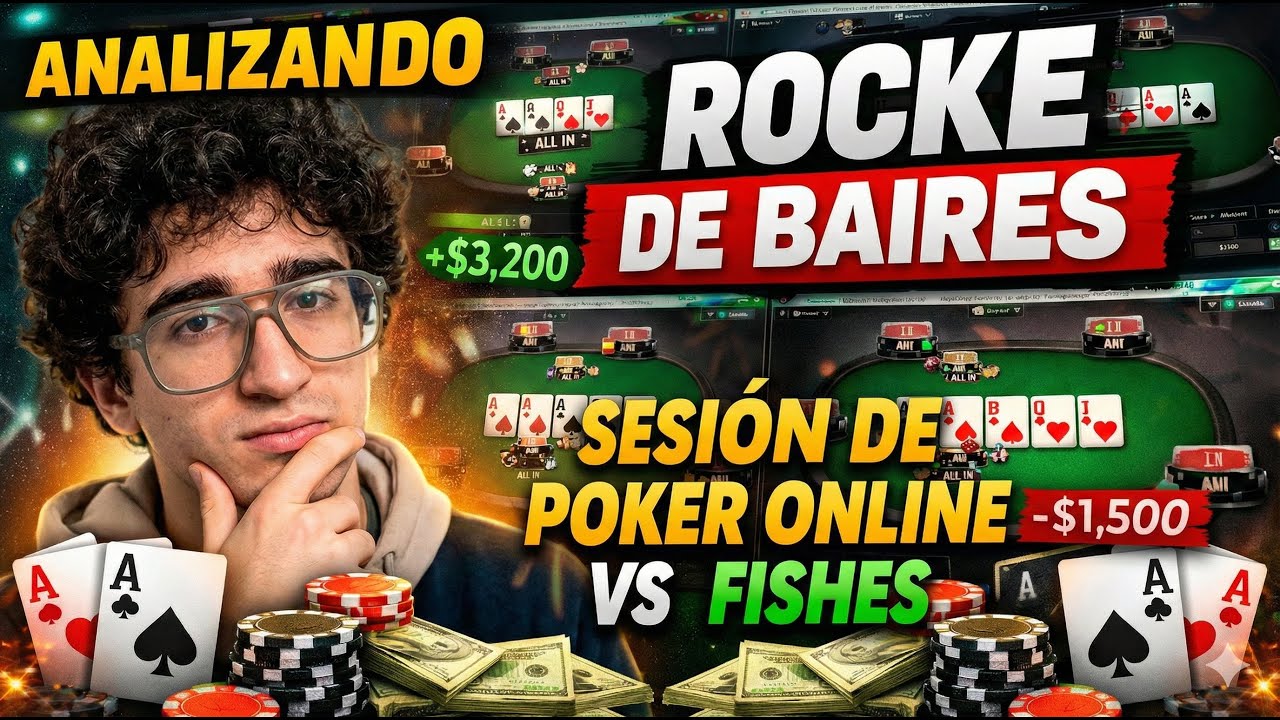 JUEGO VS FISHES   Analizando session de Rocke de Baires, especialista vs FISHES
