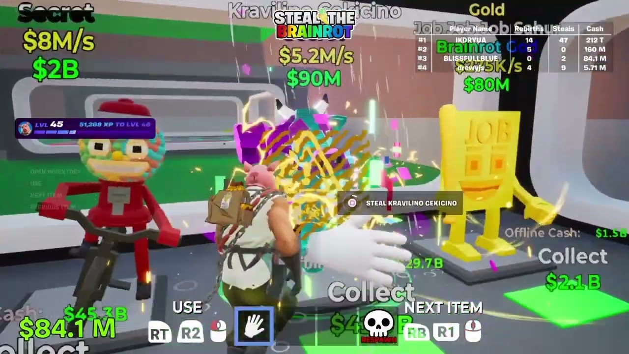 How To Go From Poor To Rich In Steal A Brainrot In Under 10 Minutes