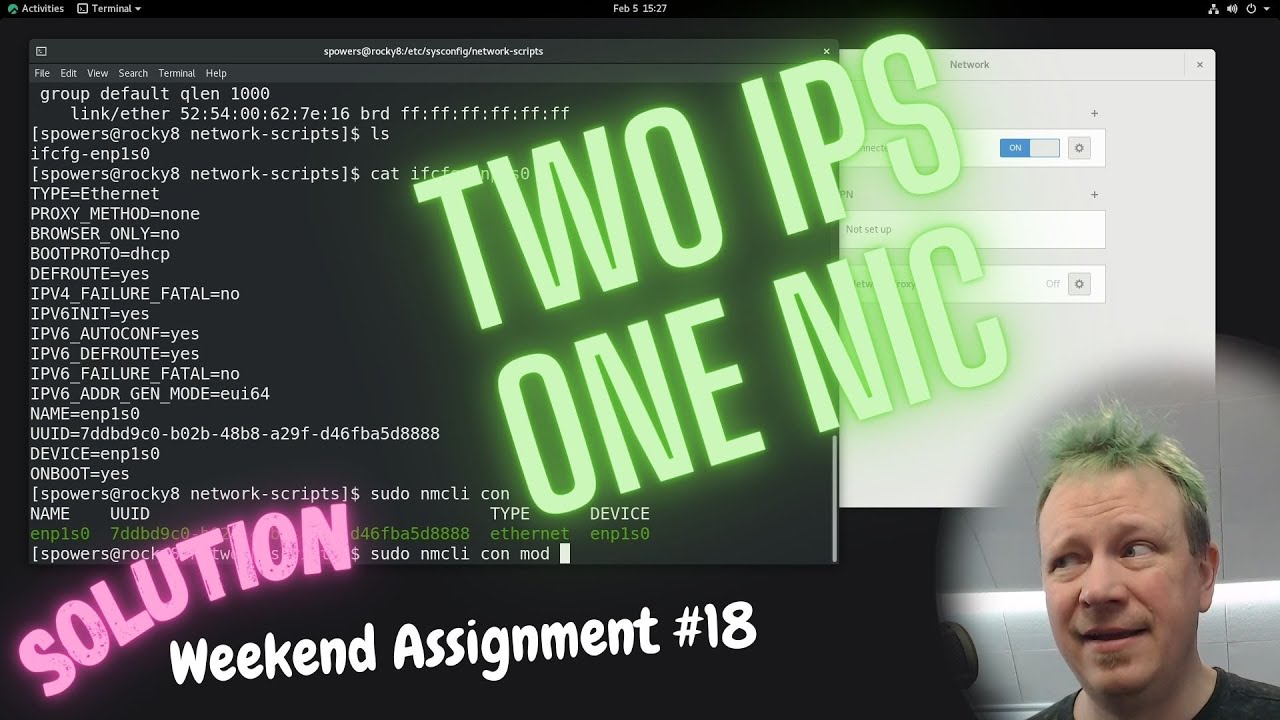 Add a Secondary IP Address in Linux!