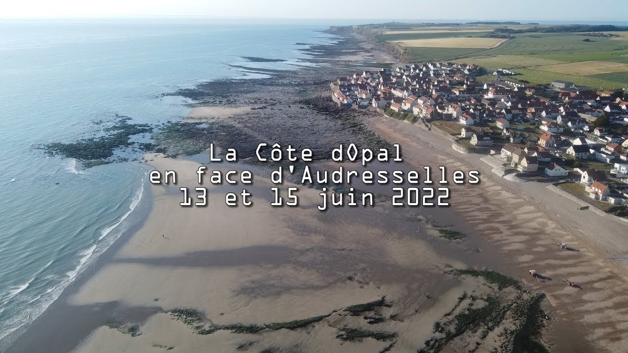 La Côte d'Opale en face d'Audresselles - Juin 2022