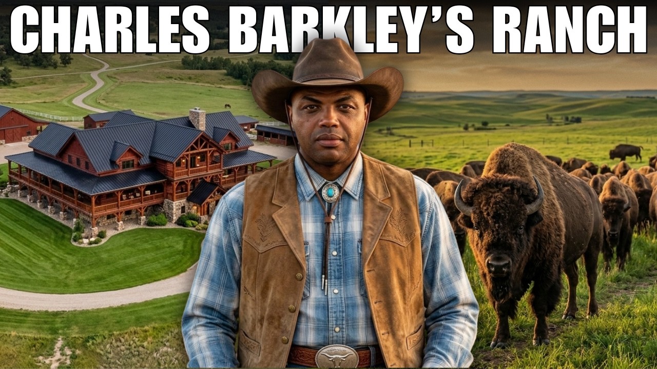 Inside Charles Barkley's MASSIVE Alabama Ranch...He OWNS A City
