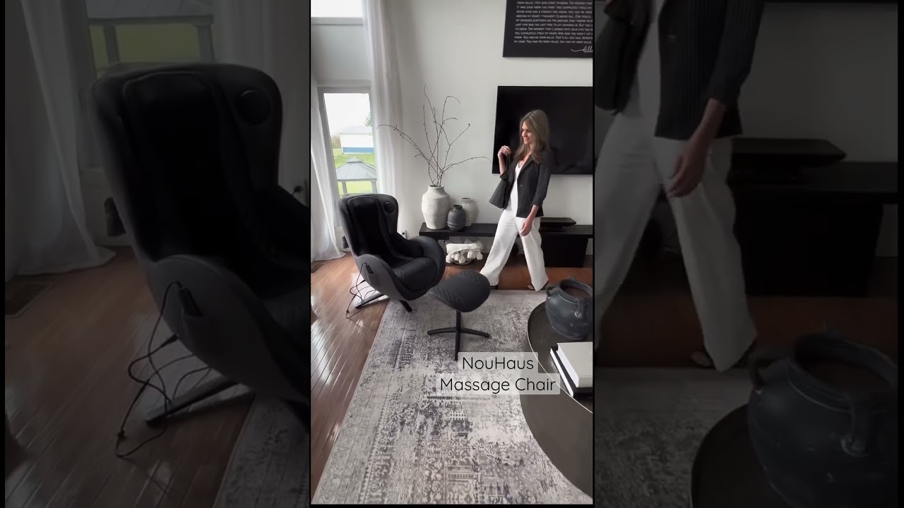 @nouhaus классическое массажное кресло #nouhaus #массажноекресло #современнаямебель @NouhausOfficial