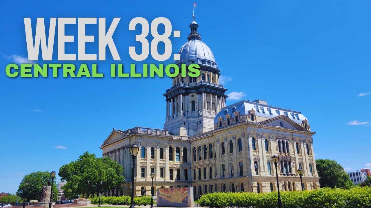Exploring Central ILLINOIS  State Parks, Route 66, and The Capital City!