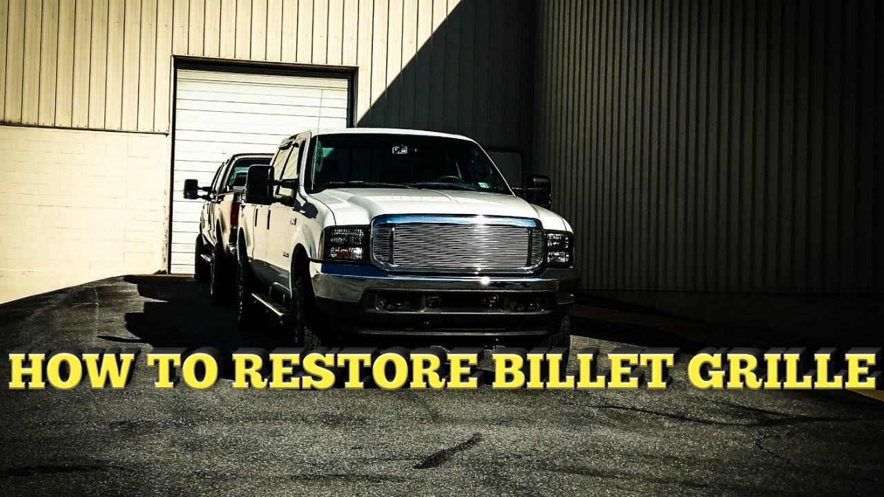 restoring billet grille
