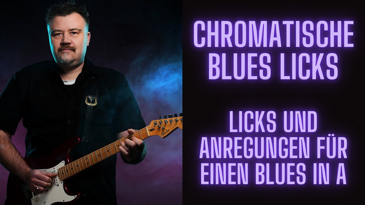 Blues Licks mit Chromatik - so funktioniert es!