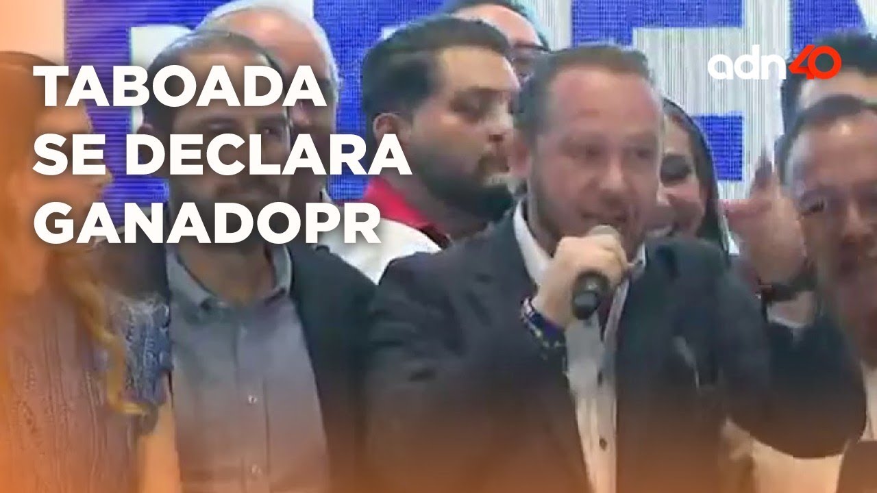 Santiago Taboada habla sobre las elecciones y cómo se declara ganador