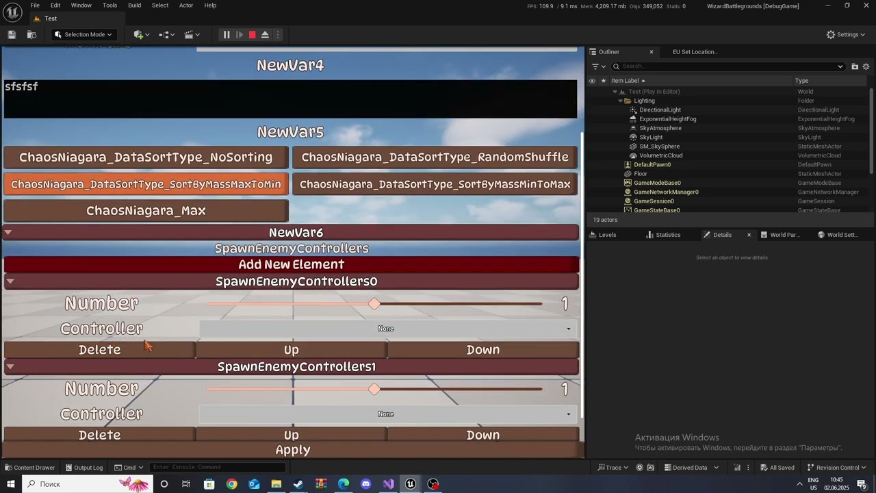 Dynamic UProperty Editor Widget Using Reflection At Runtime | Example | Unreal Engine