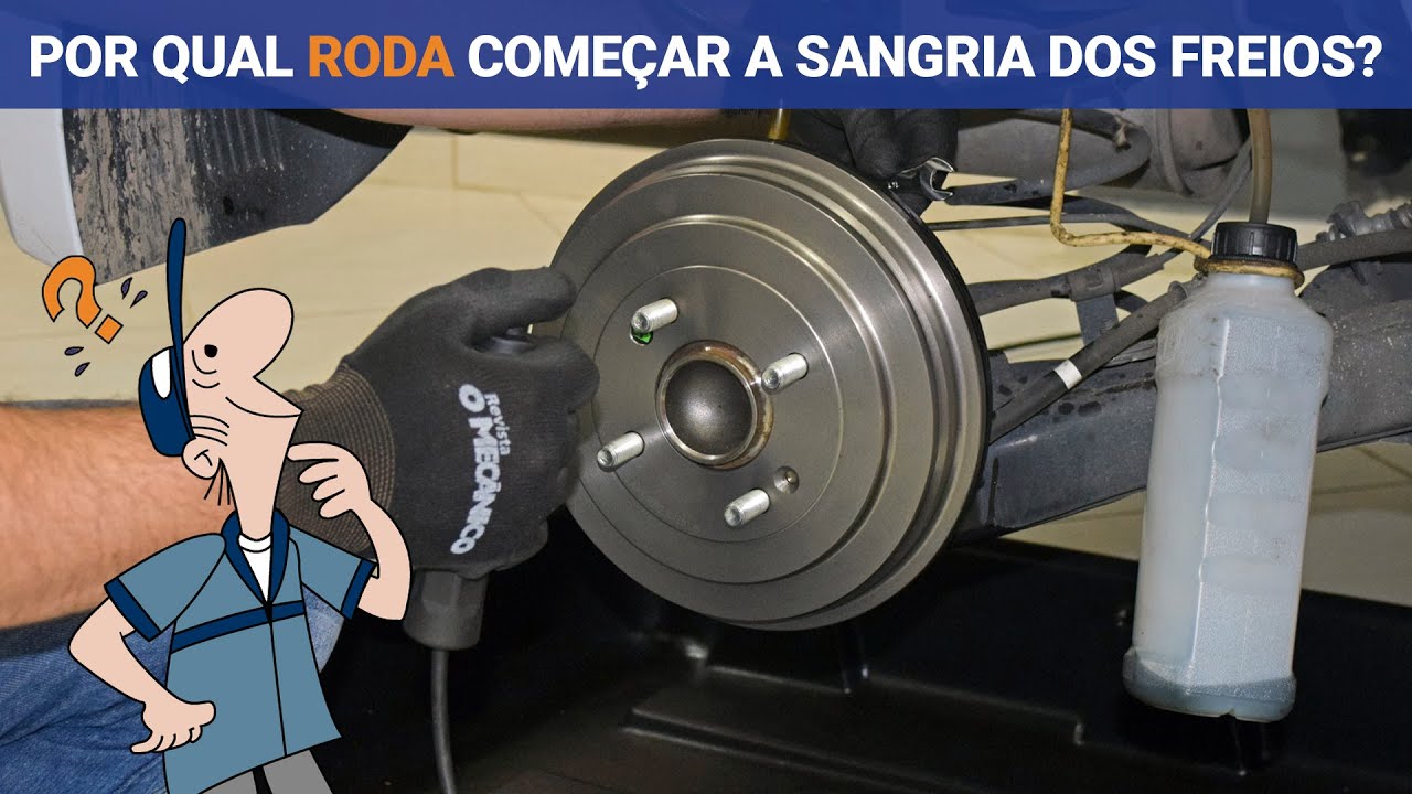 POR QUAL RODA COMEÇAR A SANGRIA DOS FREIOS? | O Mecânico Responde