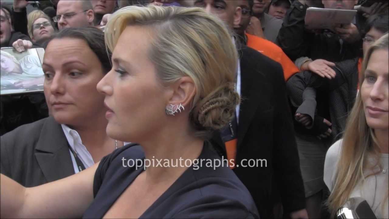 Kate Winslet - Signing Autographs at the Toronto International Film Festival