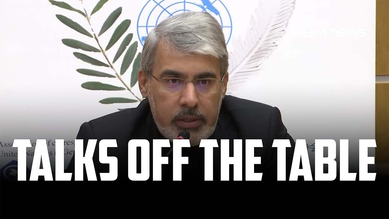 Посол Ирана в ООН отвергает переговоры с США на фоне обострения конфликта в Тегеране.