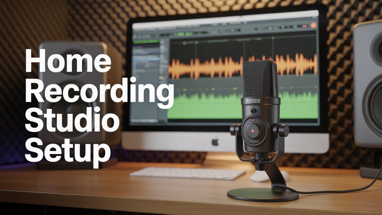 Home Voice Recording Setup PT1 - Equipment and Audacity