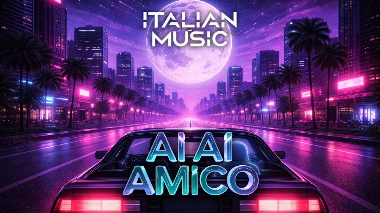 AI AI AMICO - SynthWave Italian Music