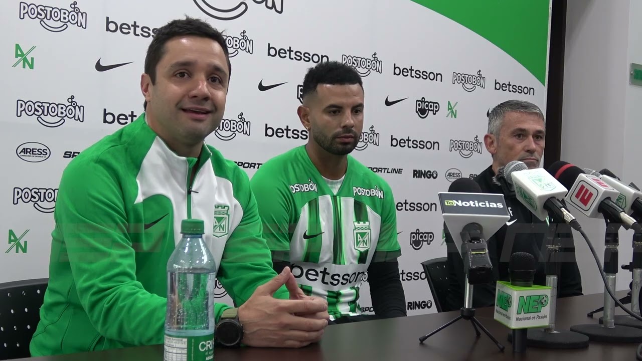 "VOLVEREMOS Y QUEREMOS VOLVER DE LA MEJOR MANERA": Sebastián Arango presidente Atlético Nacional...