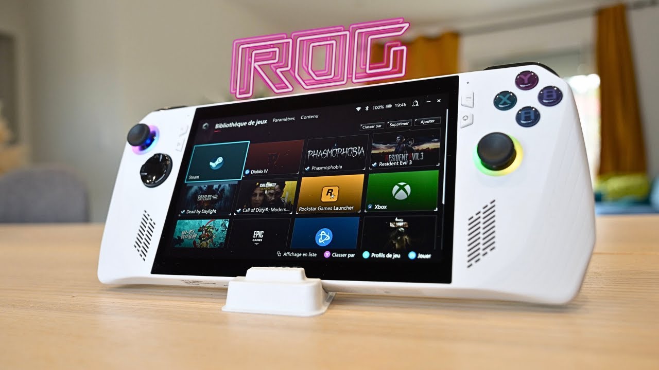 Test de l'Asus Rog Ally : La console PARFAITE ?