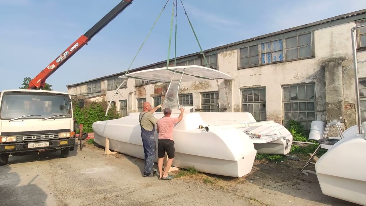 Инструкция по Сборка катамарна Кайман-800.
