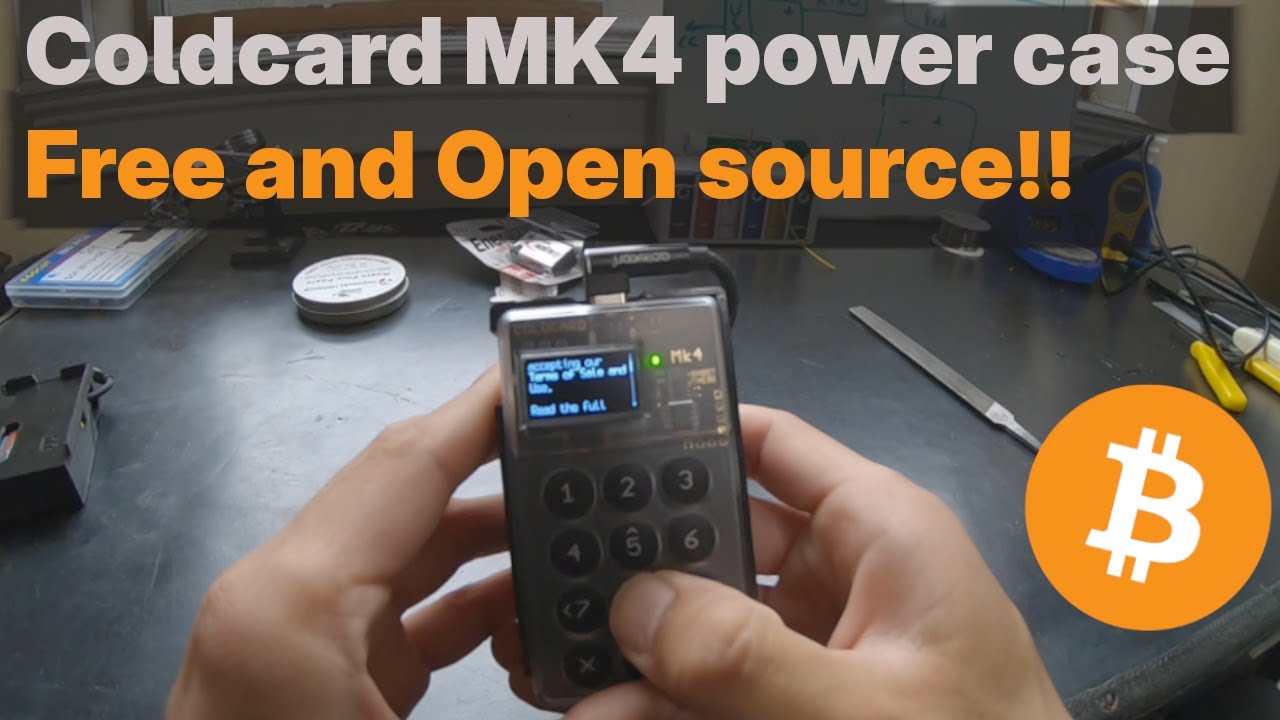 How to build the MK4 Nomad Coldcard Power case
