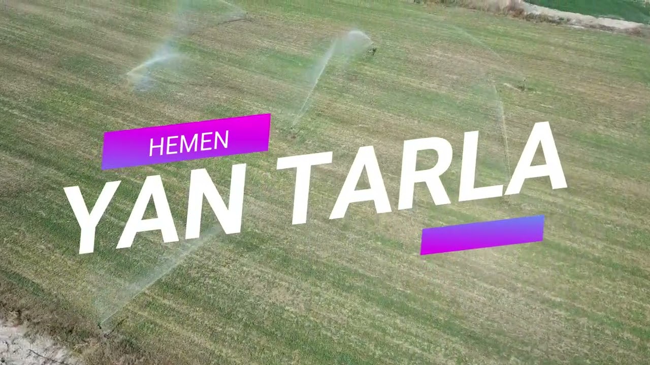 Sabit Sistem Yonca Sulama Teknikleri Drone Çekimi 2019