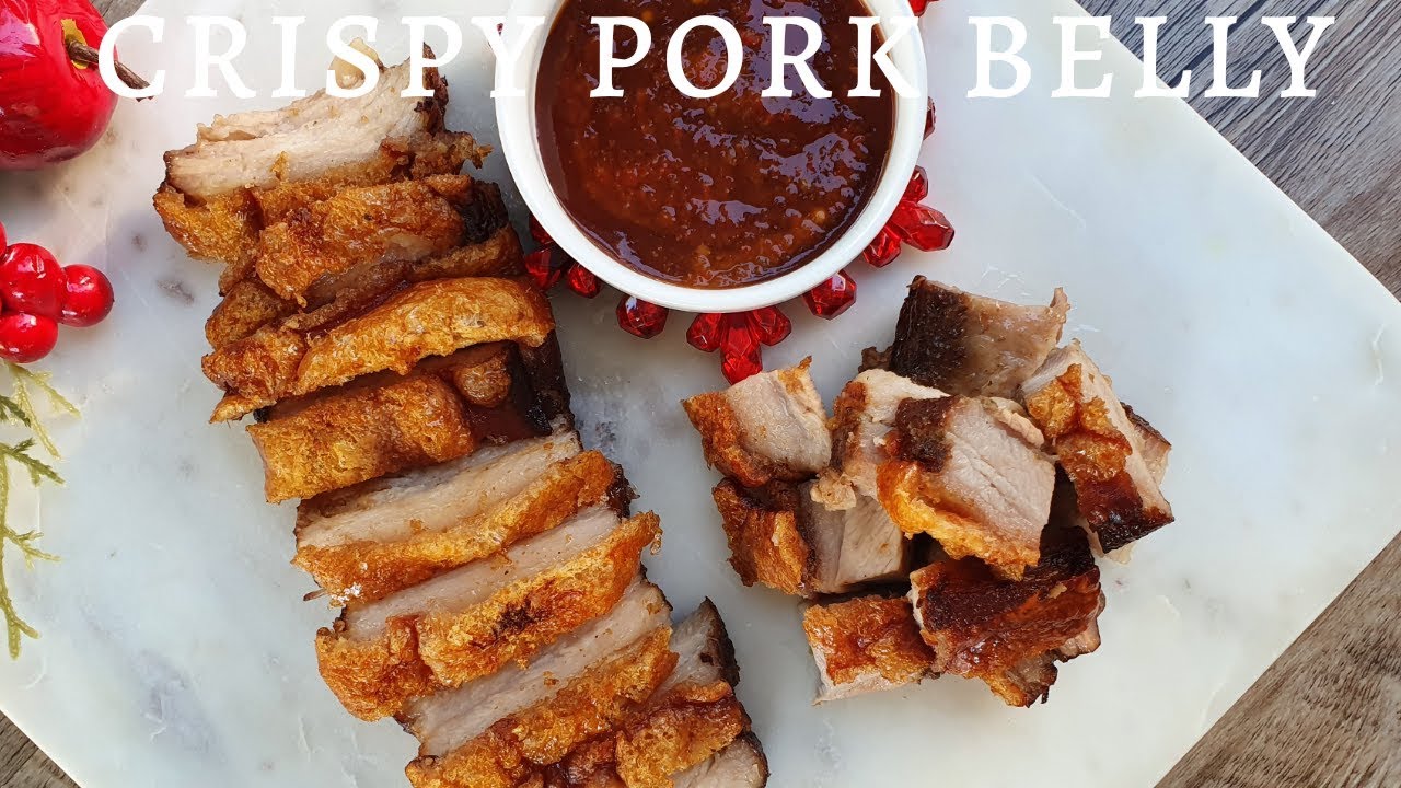Crispy Skin Roast Pork Belly / Trini Roast Pork - Episode 513