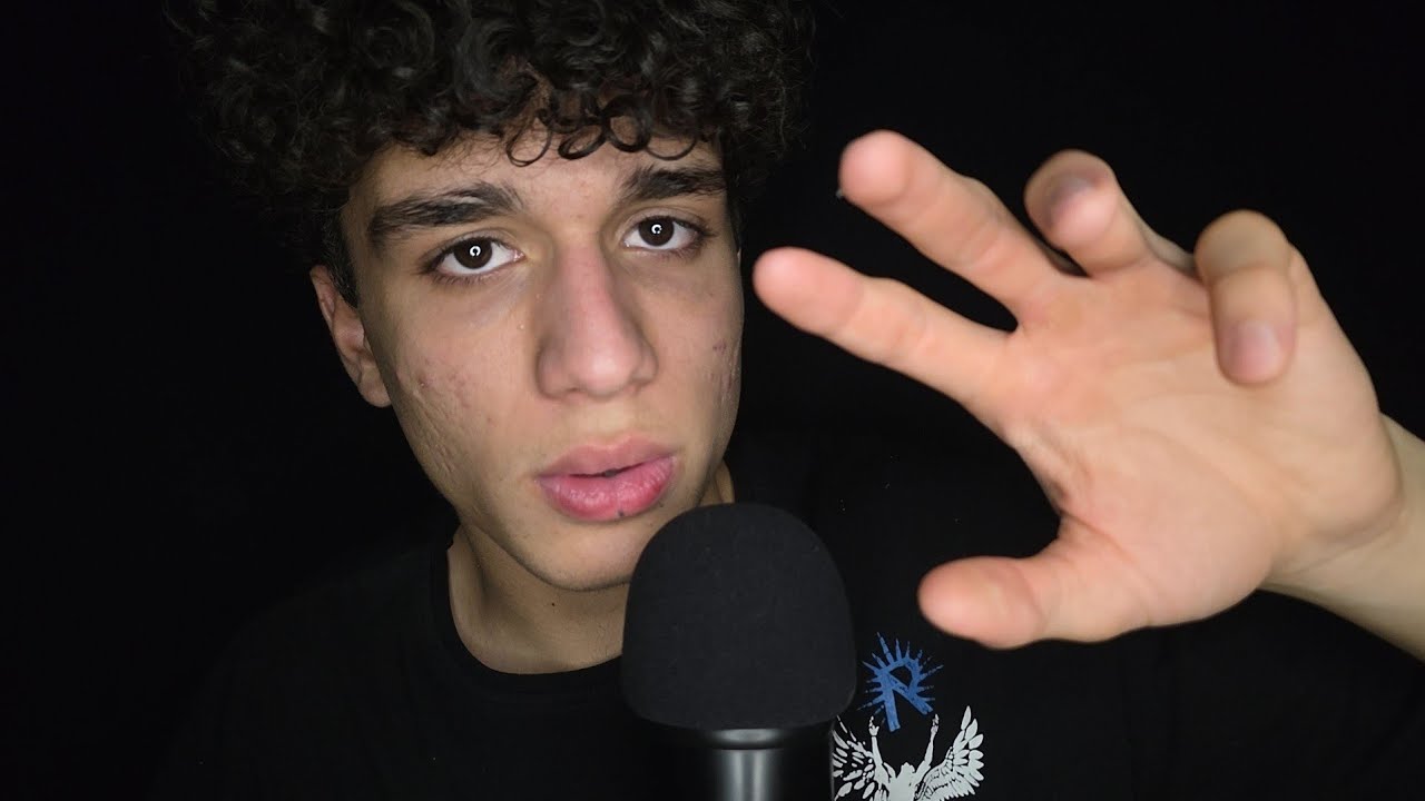 ASMR Mouth Sounds and Hand Movements For Sleep