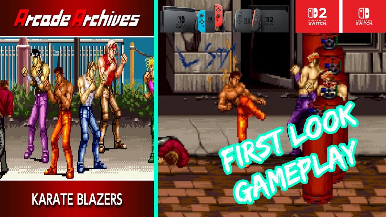 Arcade Archives: KARATE BLAZERS &ndash; Nintendo Switch / Switch 2 Gameplay