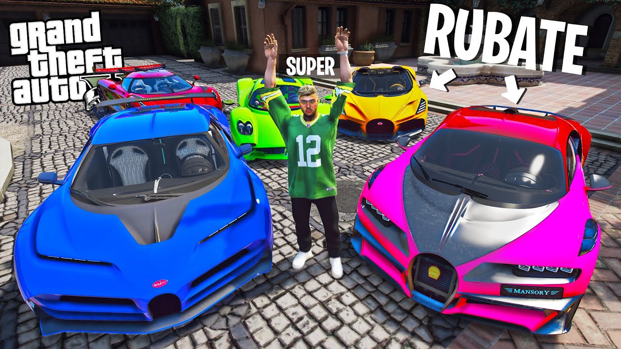 Rubo TUTTE le SUPERCAR dei TRILIONARI su GTA 5 RP!