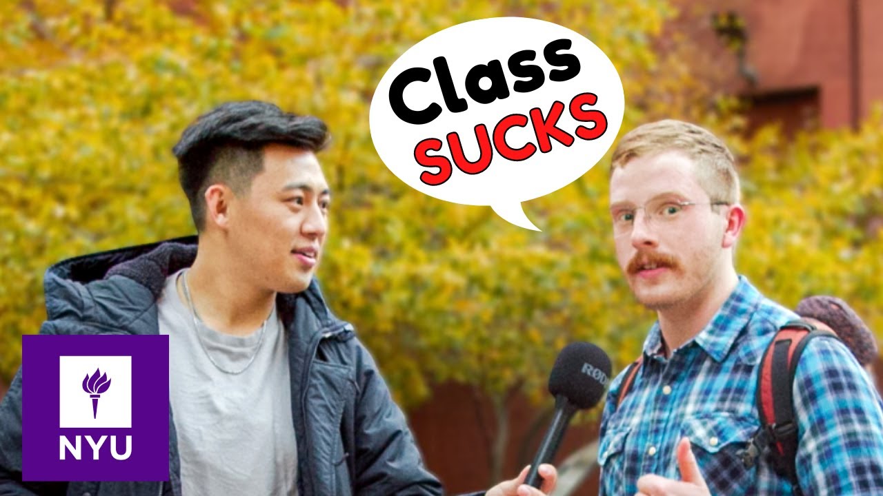 Asking College Students How Hard Is NYU?