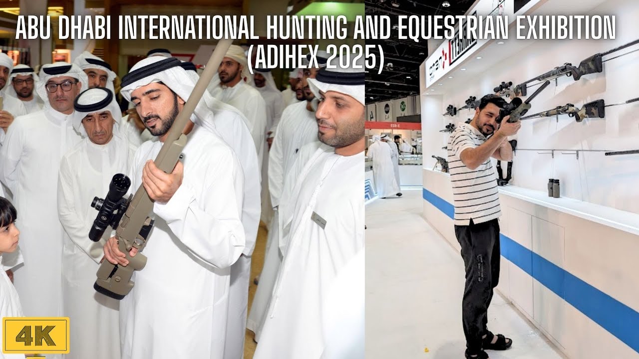 ADIHEX 2025 | A Hunter's Paradise | Abu Dhabi International Hunting and Equestrian Exhibition  | 4K