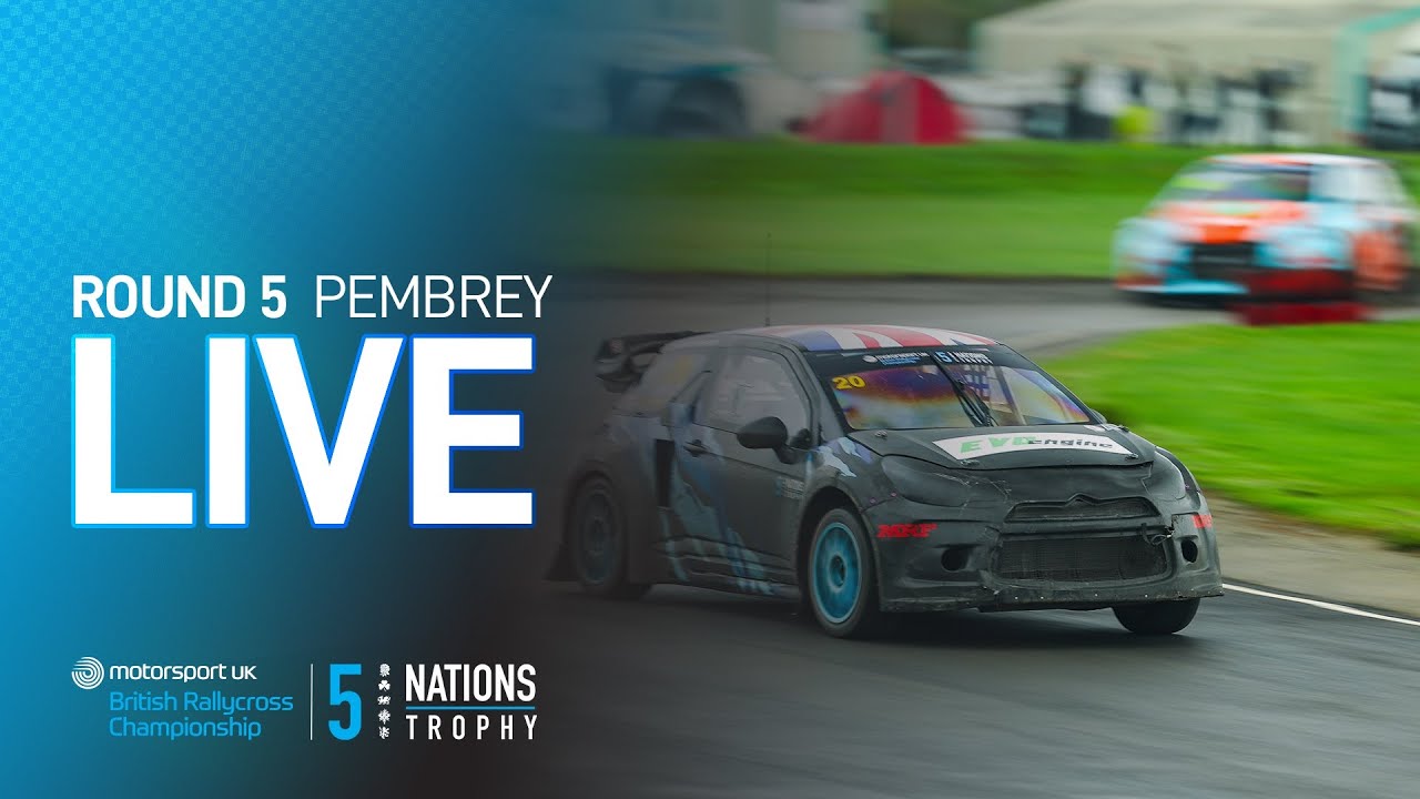 LIVE Round 5 Pembrey | 2025 5 Nations British Rallycross Championship