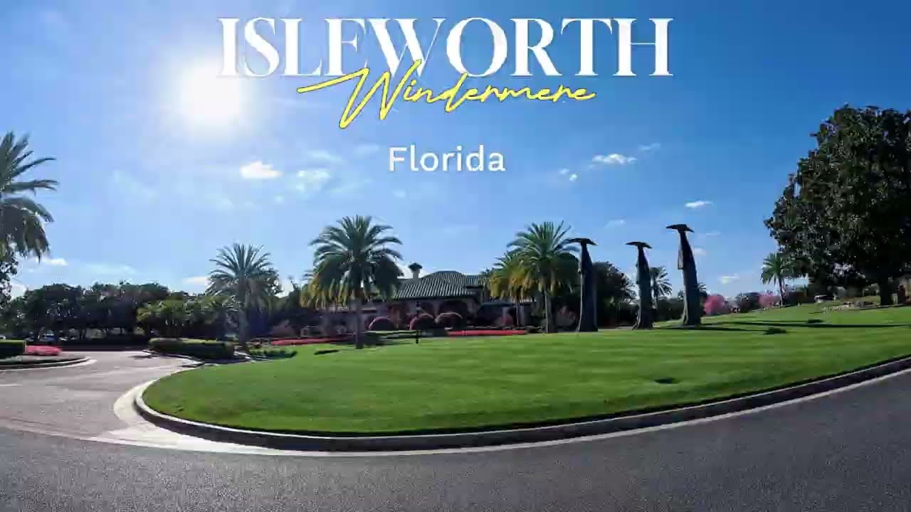 ISLEWORTH é o condomínio mais desejado na Central Flórida. (Windermere)