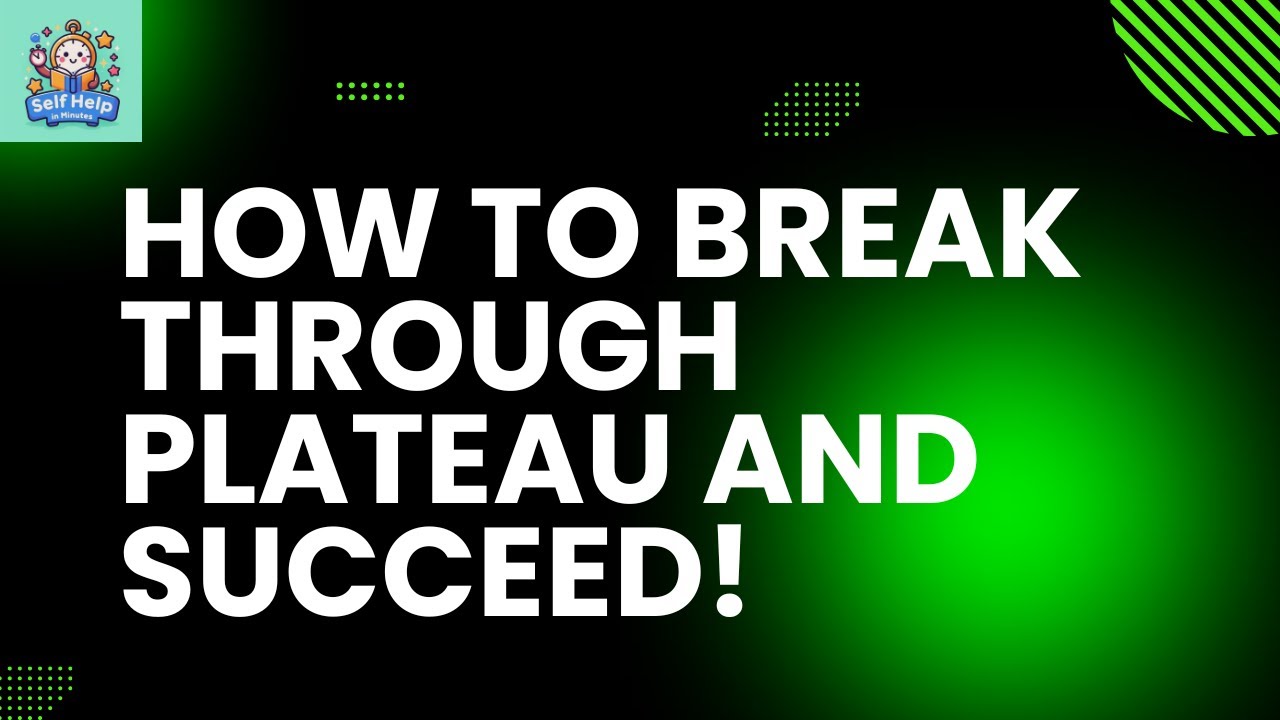 Self Help: Breaking Through the Plateau of Latent Potential | Atomic Habits