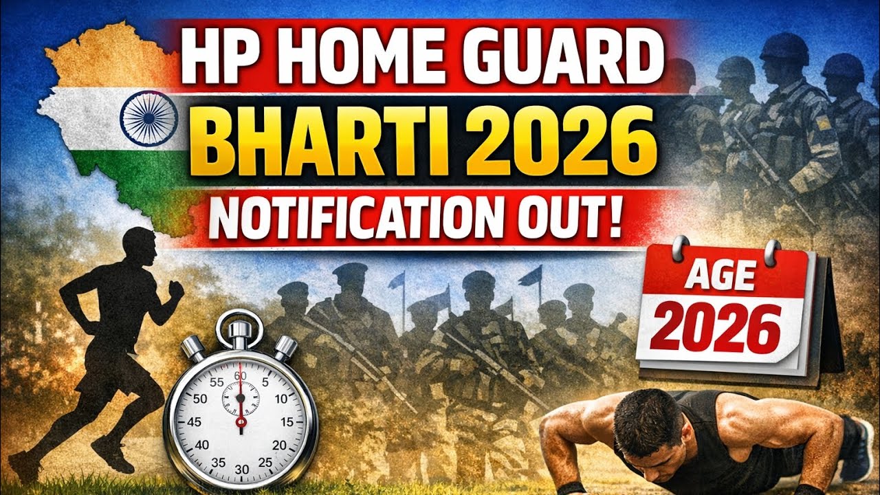HP Home Guard Bharti Notification Out 2026| Home Guard Bharti Full Selection Process 2026| Physical 