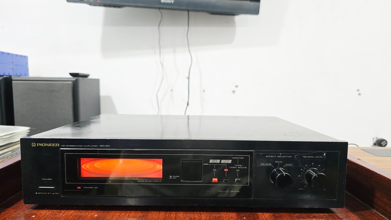 PIONEER Stereo Reverbation (Echo)Amplifier SR-60/For Sale/Infinity Audio/Contact 94433 70602 