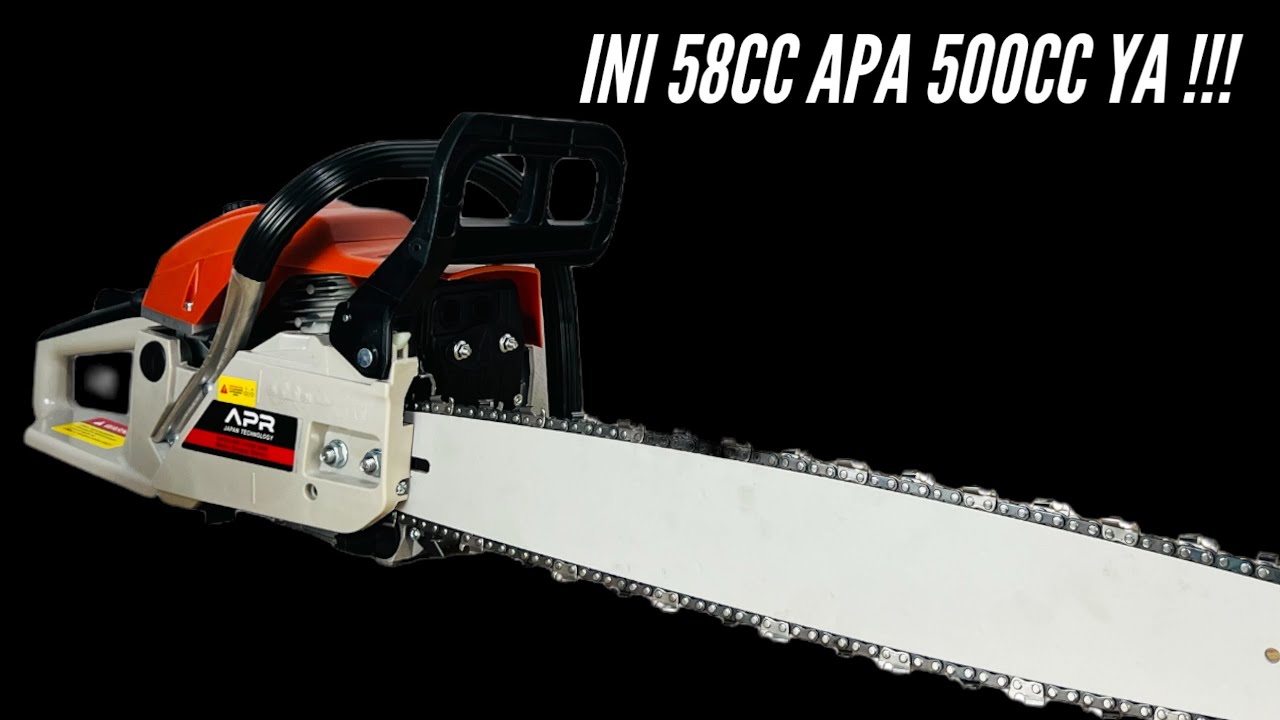 CHAINSAW APR JAPAN A5800 2 TAK 58CC. BIKIN ANGKAT TANGAN