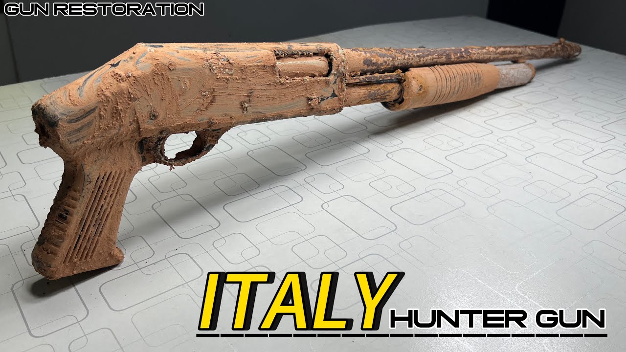Italy Gun Restoration , ITALY 12 Bore Hunter Gun restoration, 12 Bore Repeater Gun Restoration 