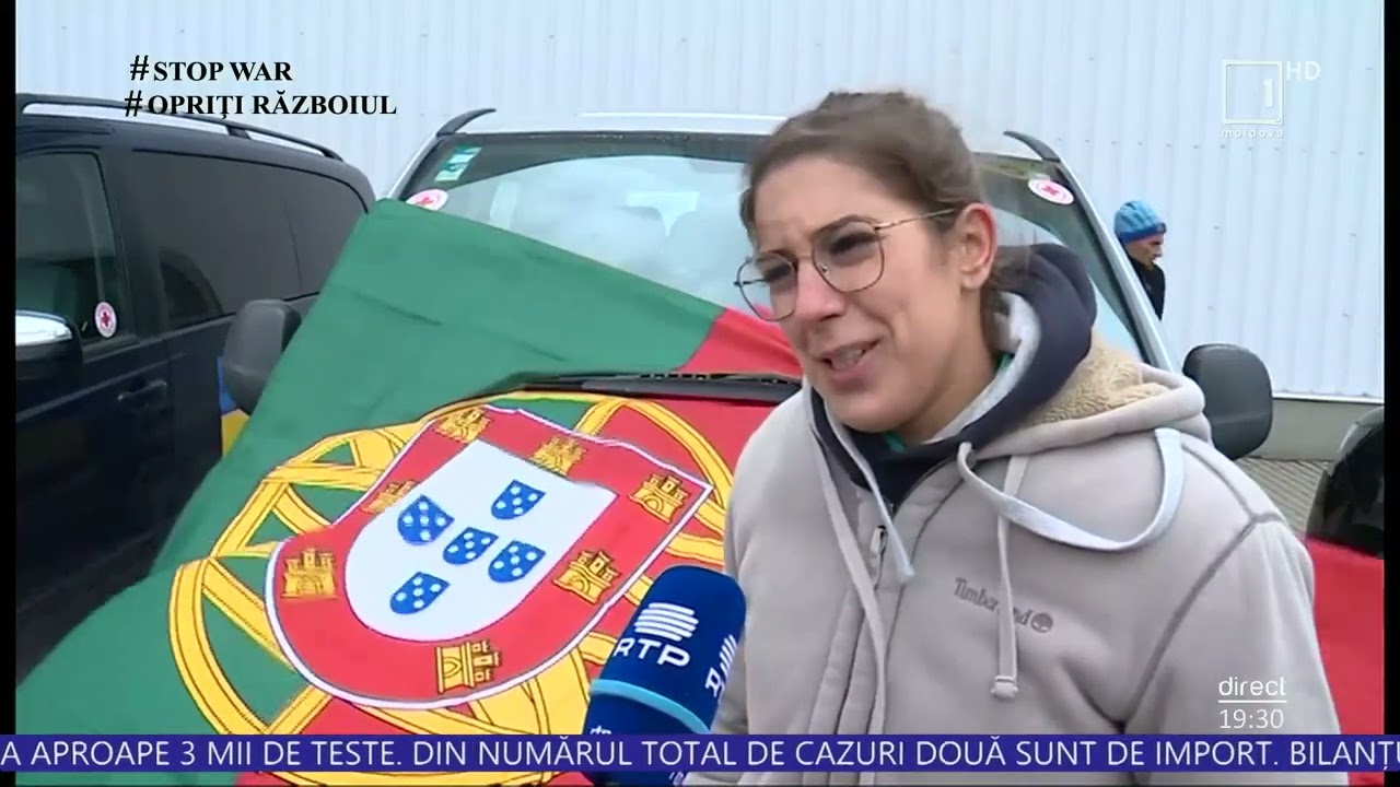Voluntarii portughezi transportă ajutor umanitar &icirc;n Ucraina