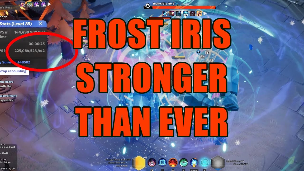 Frost Iris Is Stronger Than Ever! - SS3 - Mid Tier Gear Build