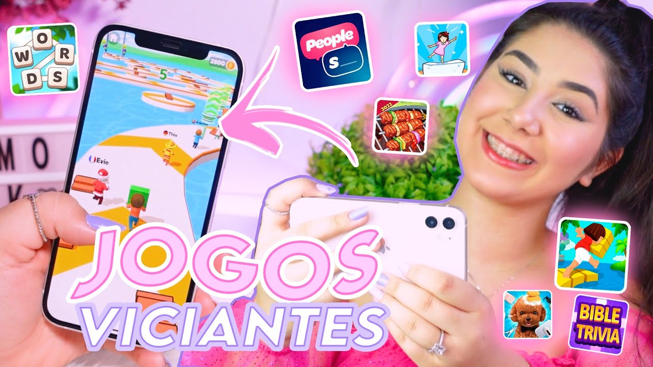 7 JOGOS de CELULAR que vão te TIRAR do TÉDIO