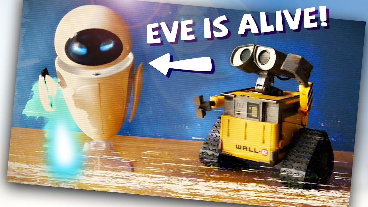 EVE IS ALIVE! Caught on camera | What happens when Wall-E toys are left alone