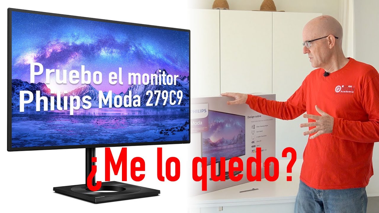Pruebo el monitor Philips 279C9 4K ¿Me lo quedo?