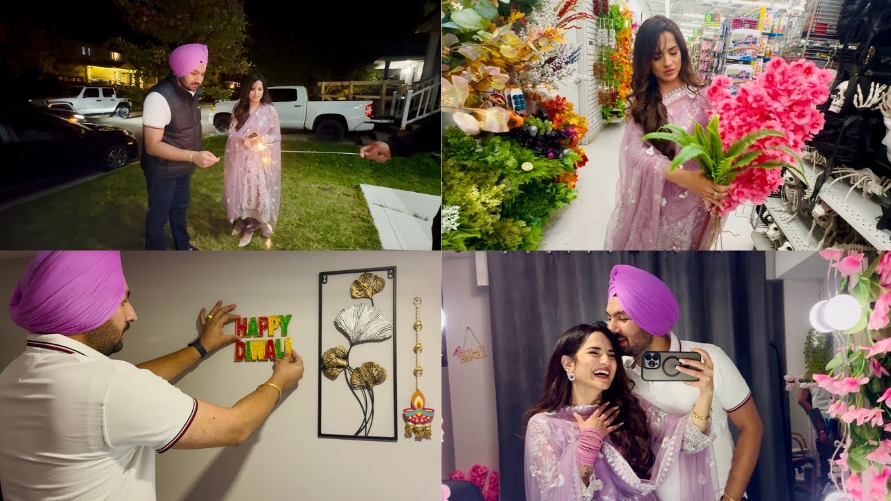 Diwali Di Tyari🇨🇦 || Arsh Da Studio Decoration&hearts;️ || Es Saal India Jana Ya Nahi🥹 || @JassArsh 