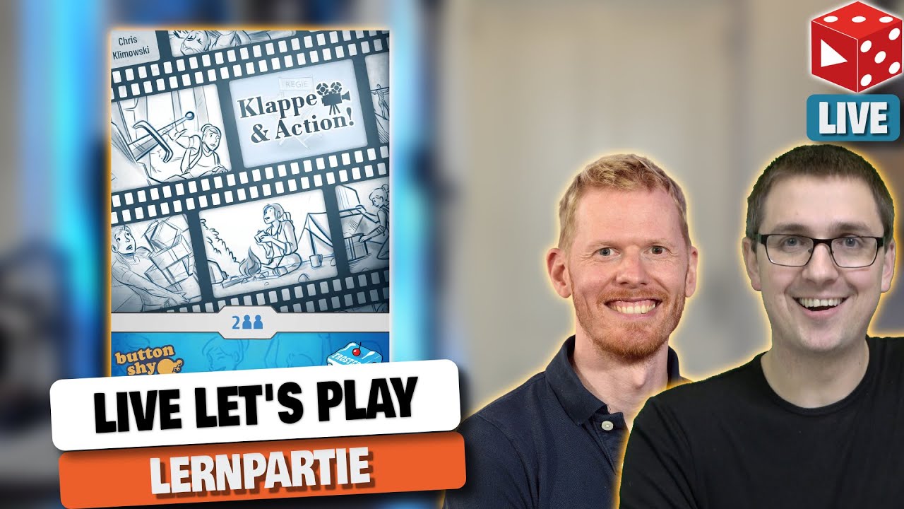 Klappe & Action! - Live Let's Play mit Steph & Ben SPIEL 23 Neuheit