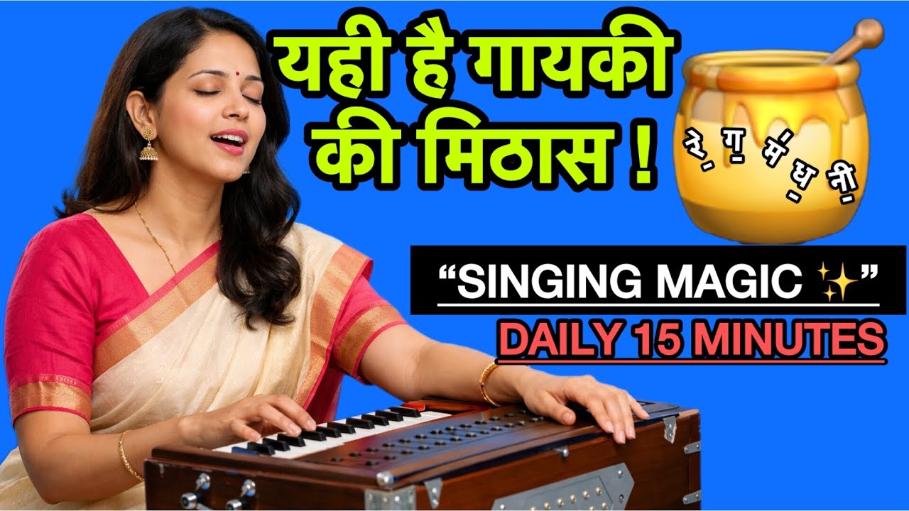 15 मिनट विकृत स्वरों का ये रियाज़ बनाएगी मधुर और सुरेली आवाज़