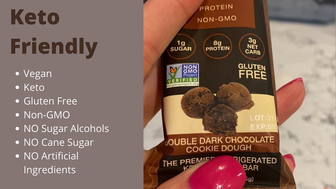 Keto approved Cookie Dough Bites... Keto Hack, BHU Bars