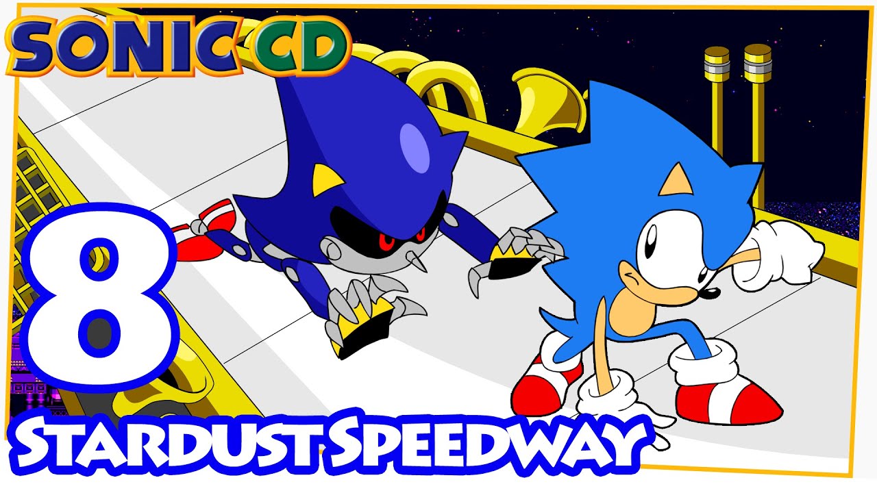 SONIC CD 8 STARDUST SPEEDWAY
