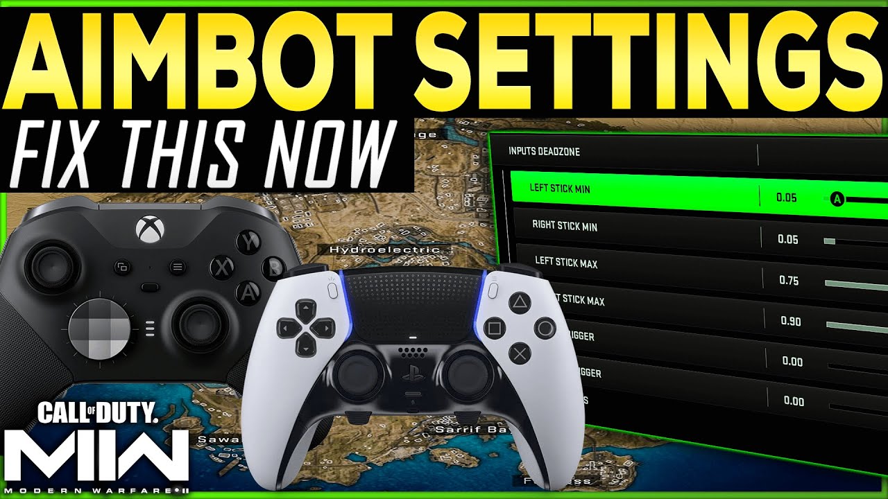 WARZONE 2 DMZ BEST CONTROLLER SETTINGS FOR AIMBOT - Improve Aim and Get More Kills