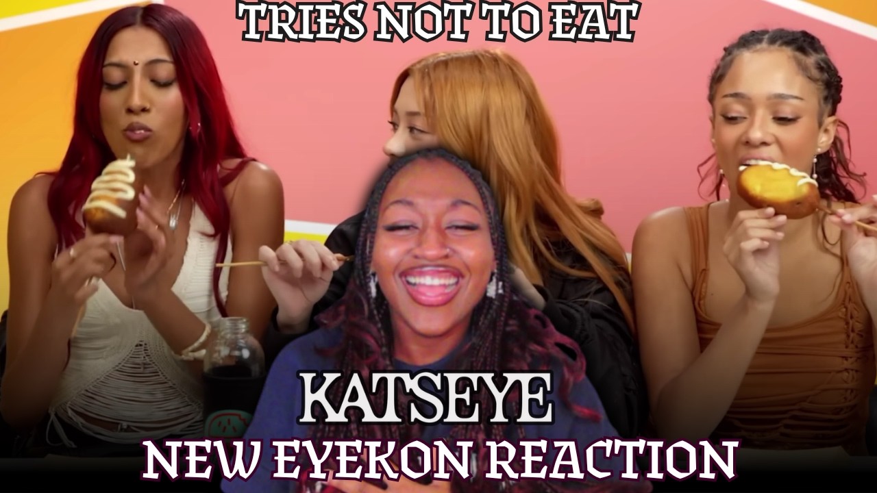 THEY'RE HILARIOUS!! | KATSEYE Tries Not To Eat - K-Pop Idols Favorite Foods! | REACTION